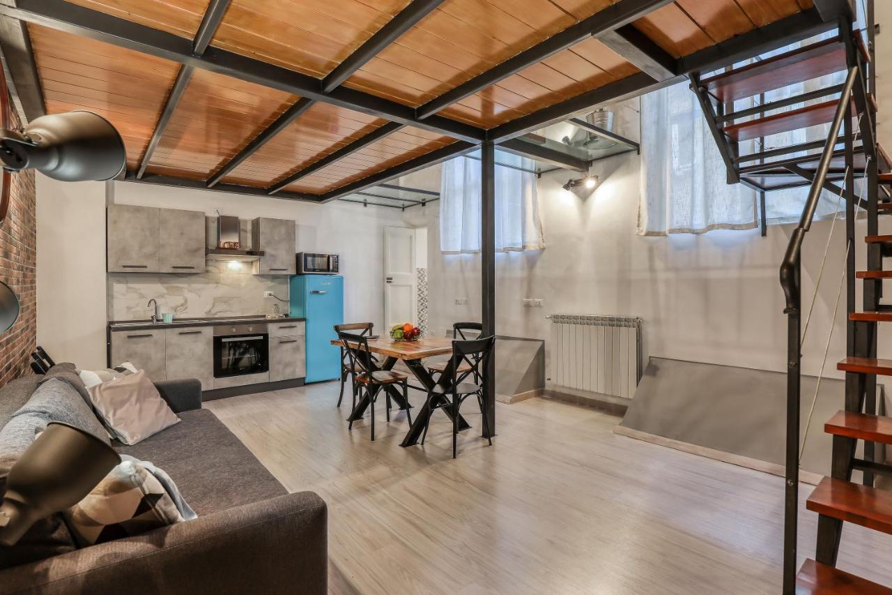 Atrhome Loft Studio Canova Rom Exterior foto